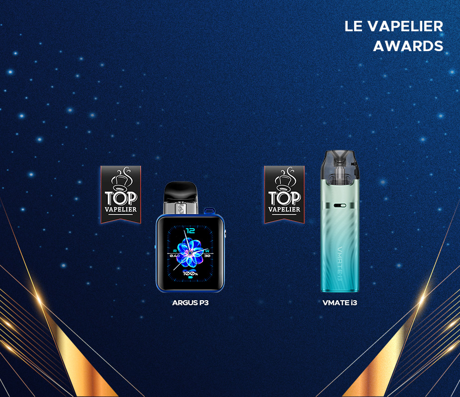 Deux récompensesTOP VAPELIER