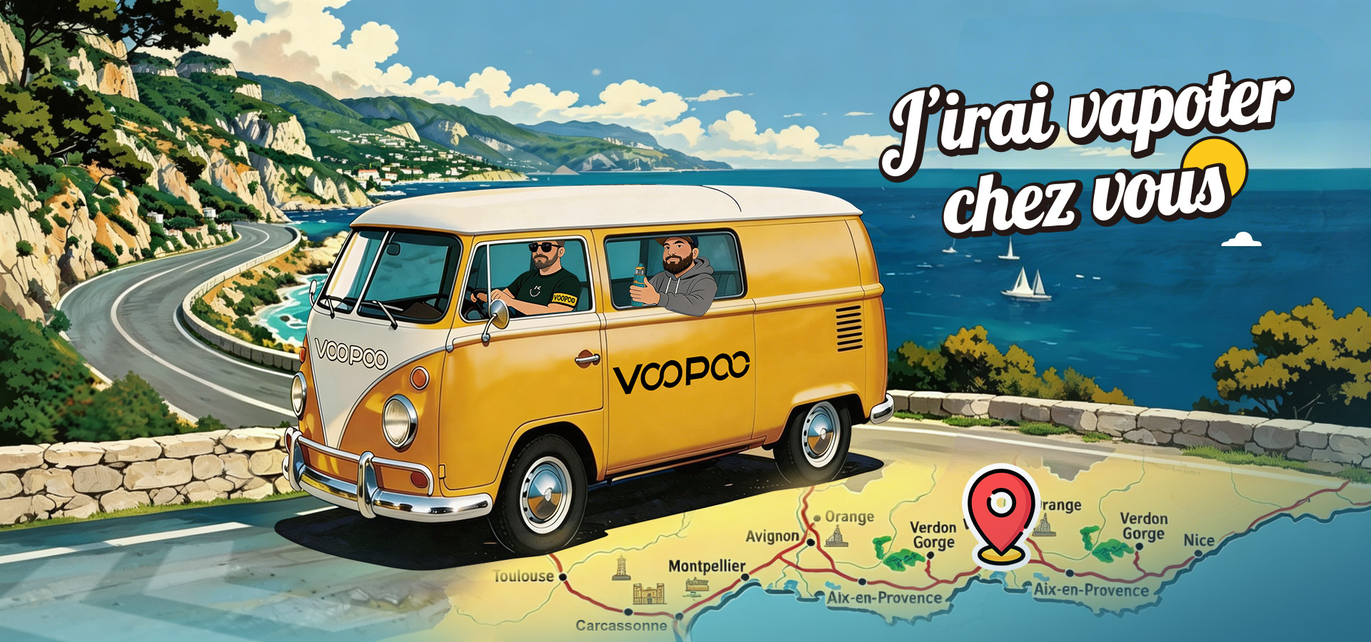 J'irai vapoter chez vous